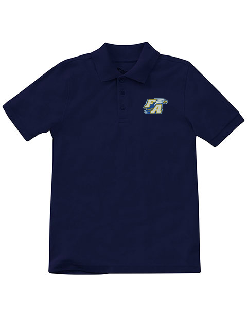 Classroom Uniforms Youth Short Sleeve Pique Polo CL-CR832Y Embroidery Logo