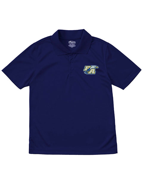 Classroom Youth Unisex Moisture Wicking Polo CR860Y Embroidery Logo