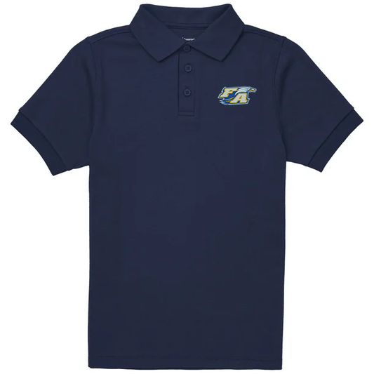 Classroom School Uniforms Adult Short Sleeve Interlock Polo CR891 Embroidery Logo