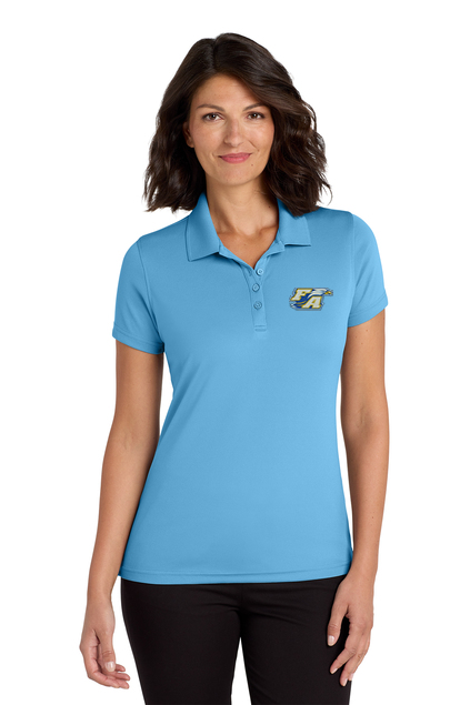 Port Authority® LK110 Women's Dry Zone® UV Micro-Mesh Polo - Ladies Dri-Fit High School Polos Embroidery Logo