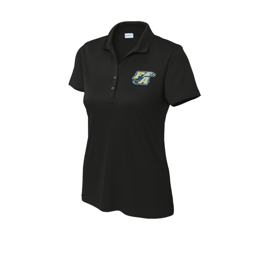 LST725 Sport-Tek® Women's PosiCharge® Re-Compete Polo Ladies Polo Embroidery Logo