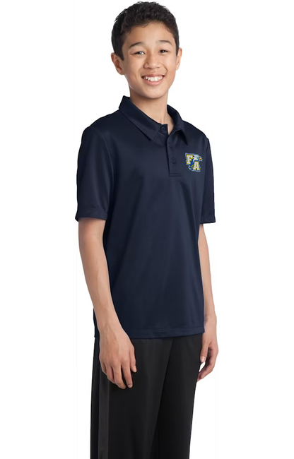 Port Authority Y540 Youth Silk Touch Performance Polo Middle School Dri-FIT Polo Embroidery Logo